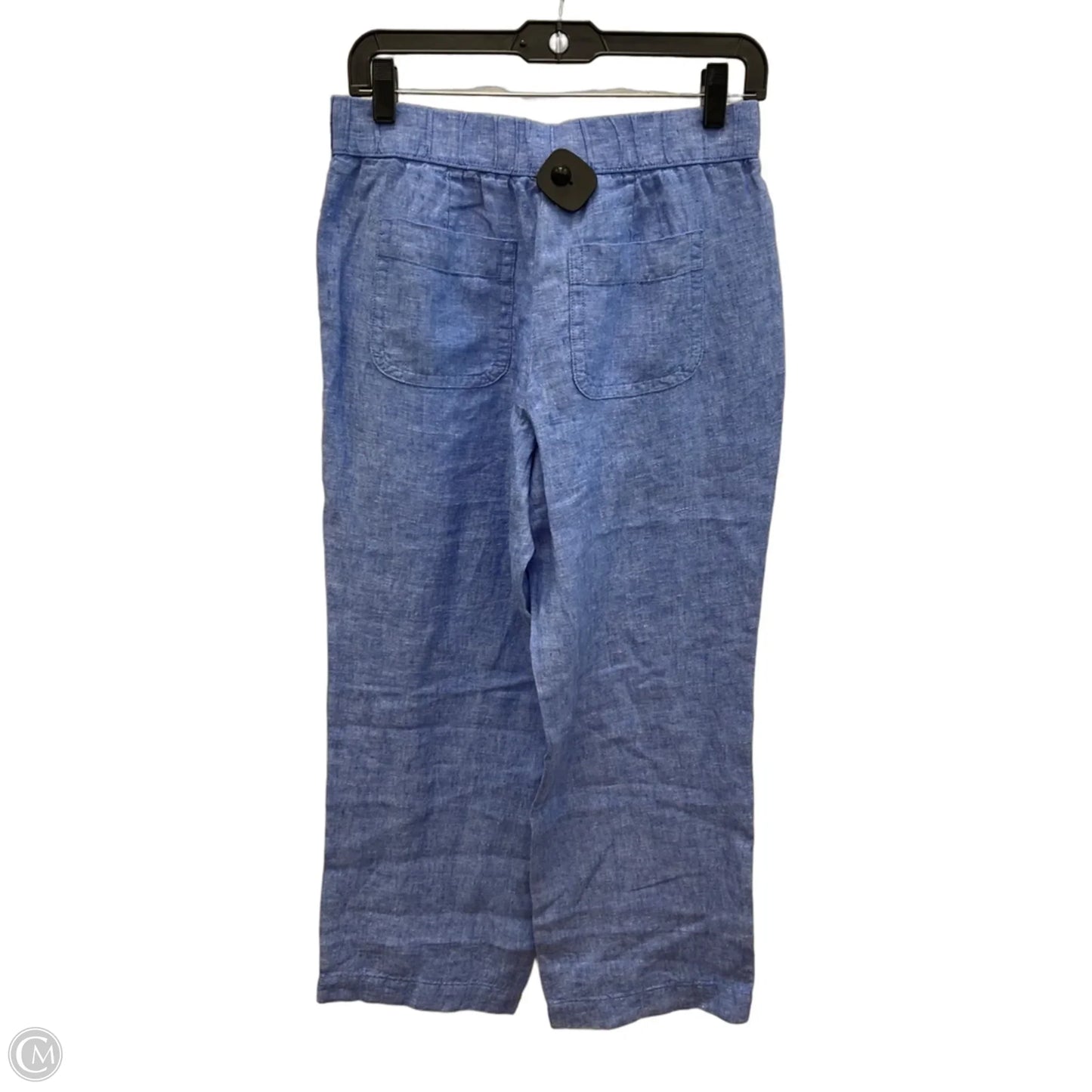 Pants Linen By Talbots In Blue, Size: Sp