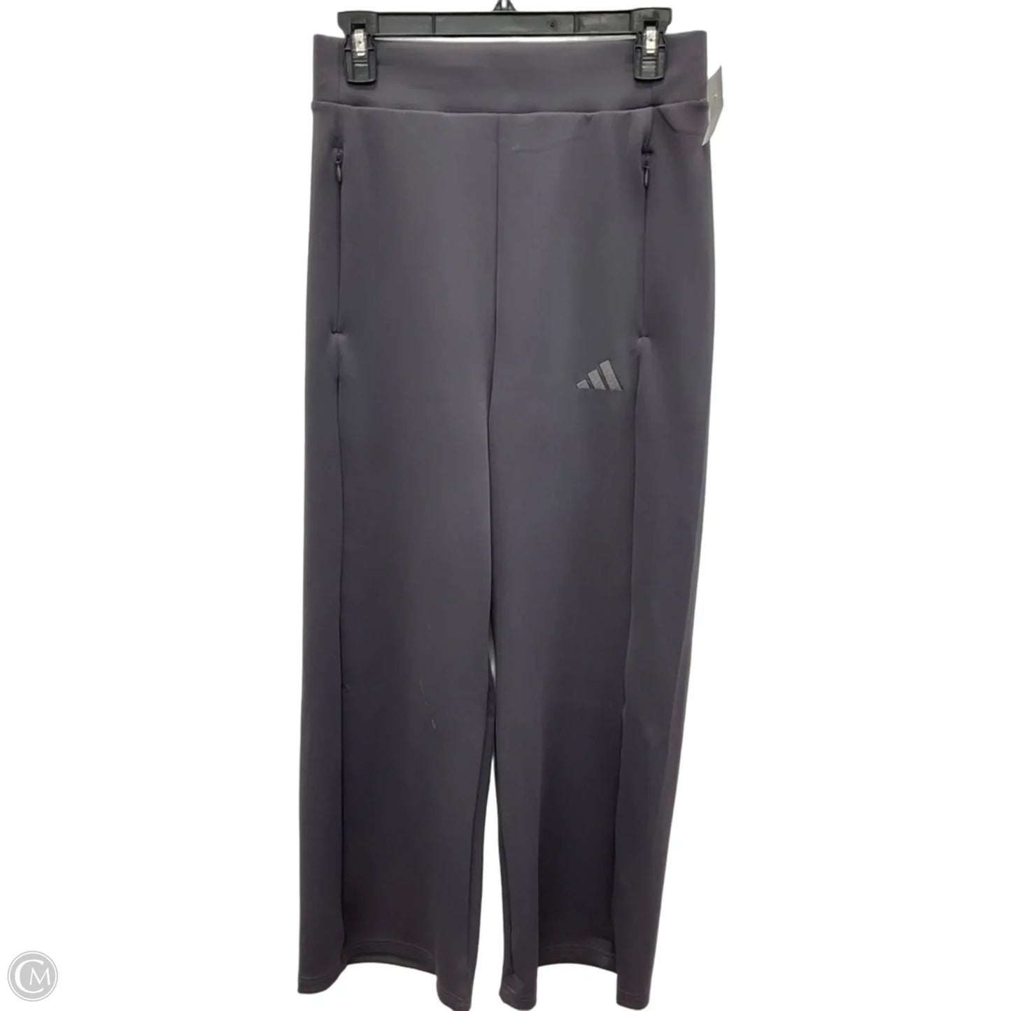 Athletic Pants By Adidas In Grey, Size: S