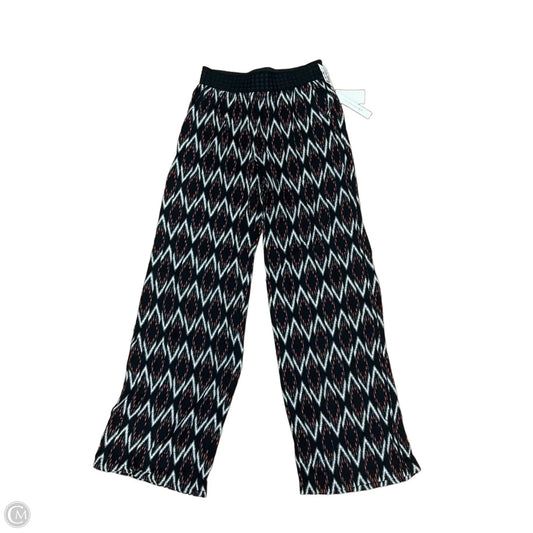 Pants Wide Leg By Joe B In Black & White, Size: M