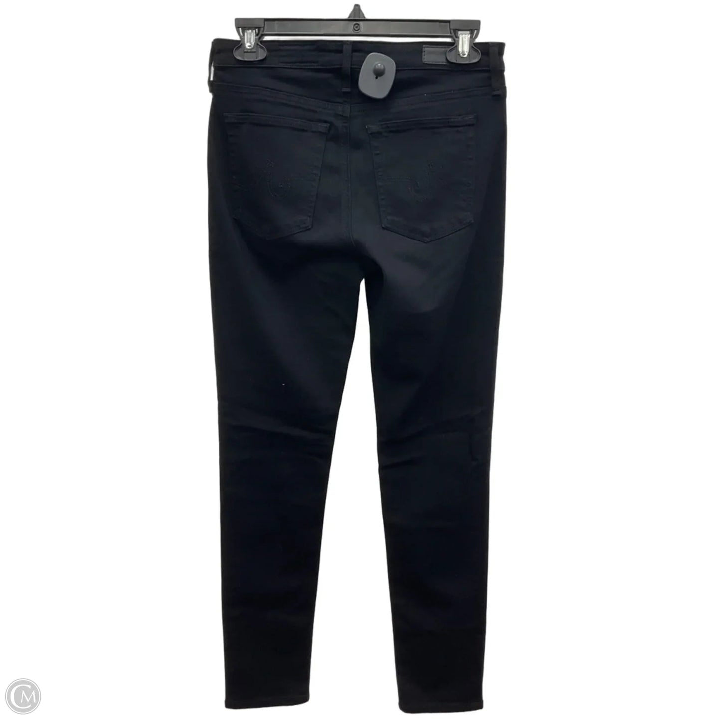 Jeans Skinny By Adriano Goldschmied In Black Denim, Size: 4