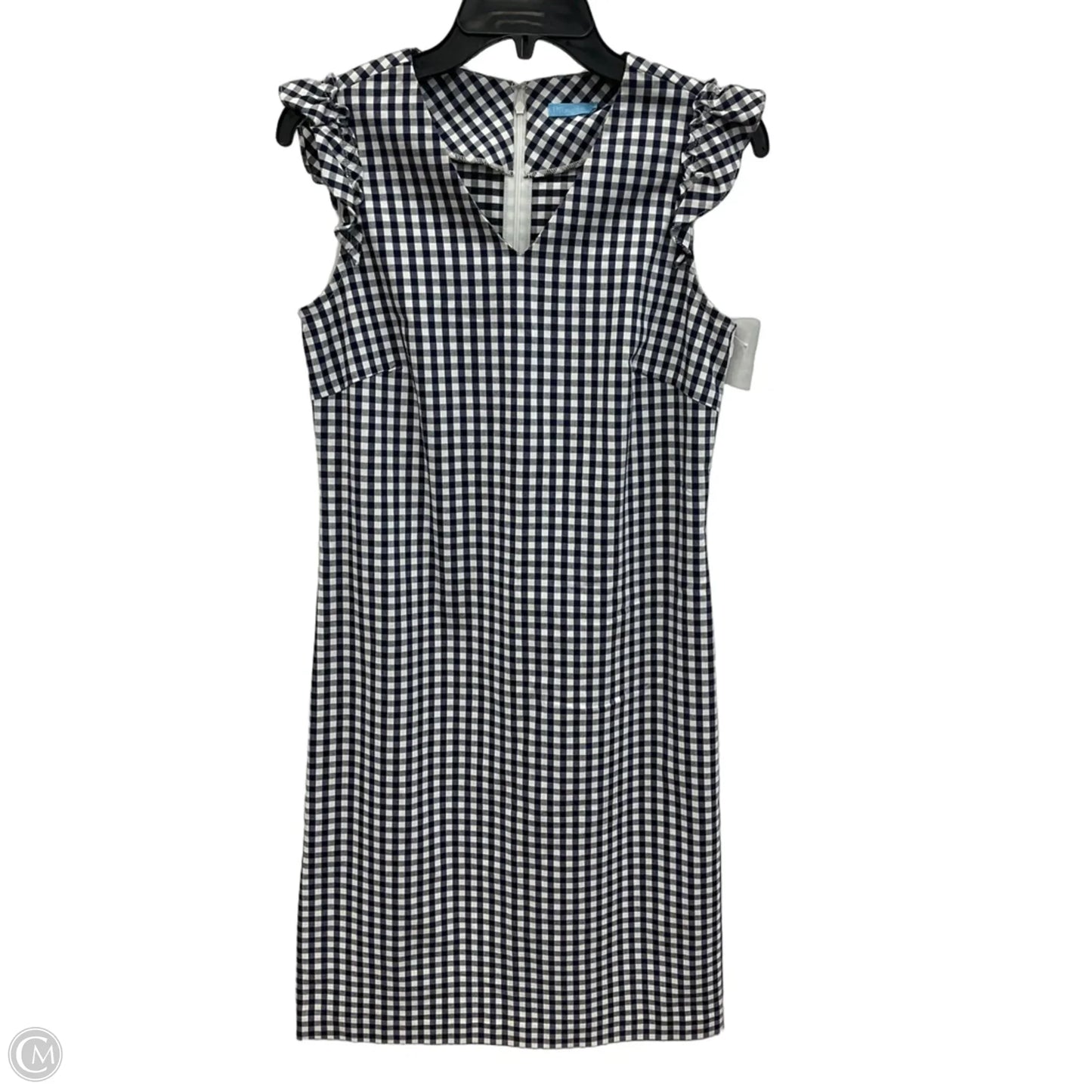 Dress Casual Midi By J Mclaughlin In Blue & White, Size: Xs