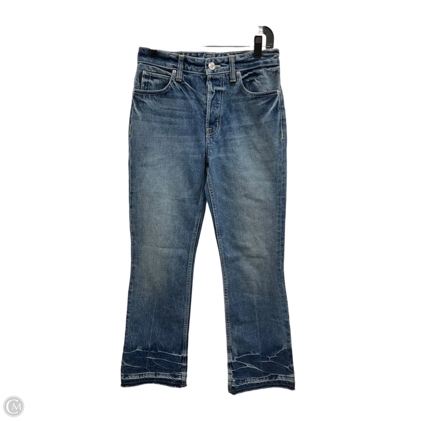 Jeans Flared By Helmut Lang In Blue Denim, Size: 4