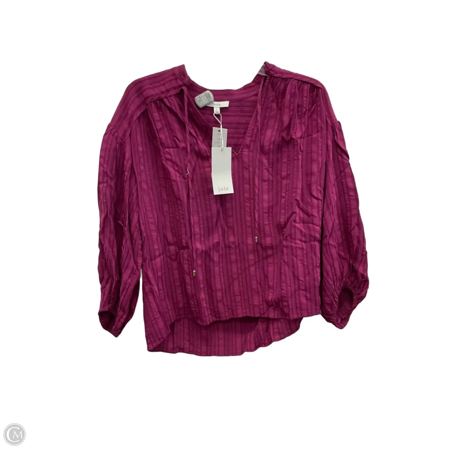 Top Long Sleeve By Joie In Purple, Size: S