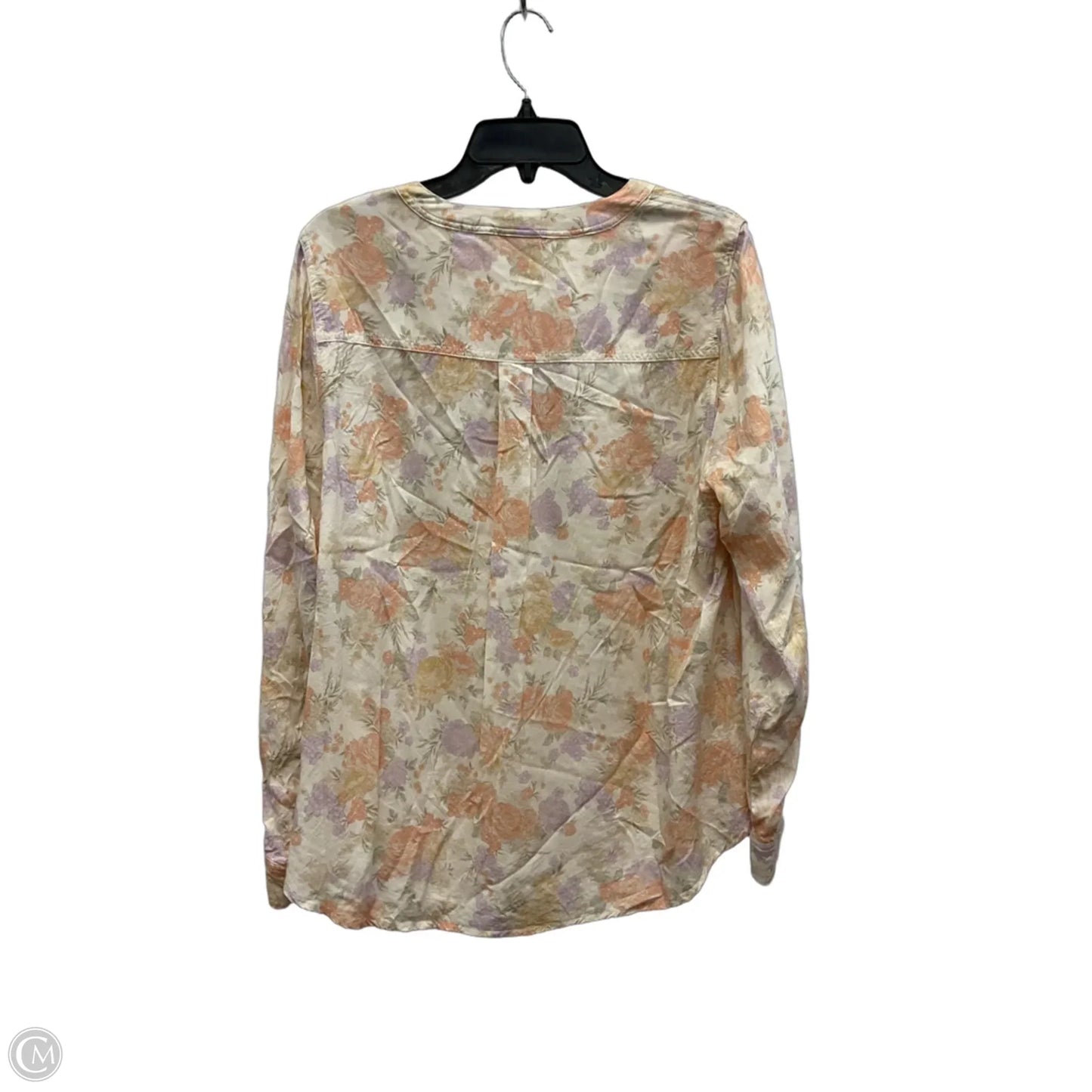 Top Long Sleeve By Torrid In Floral Print, Size: 1x