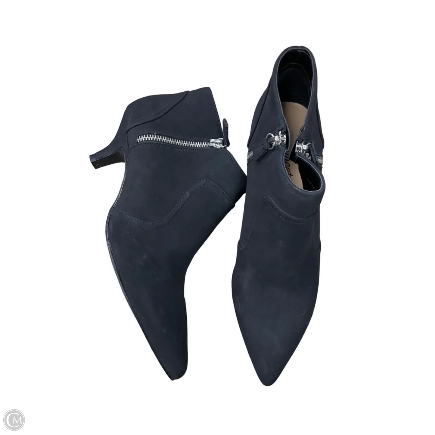 Boots Ankle Heels By Easy Street In Black, Size: 9