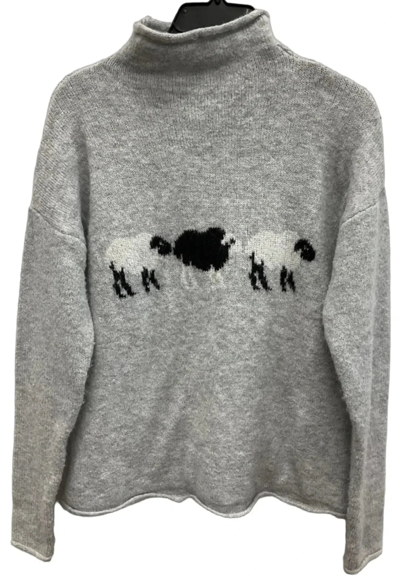 Sweater By Cupcakes And Cashmere In Black & Grey, Size: S