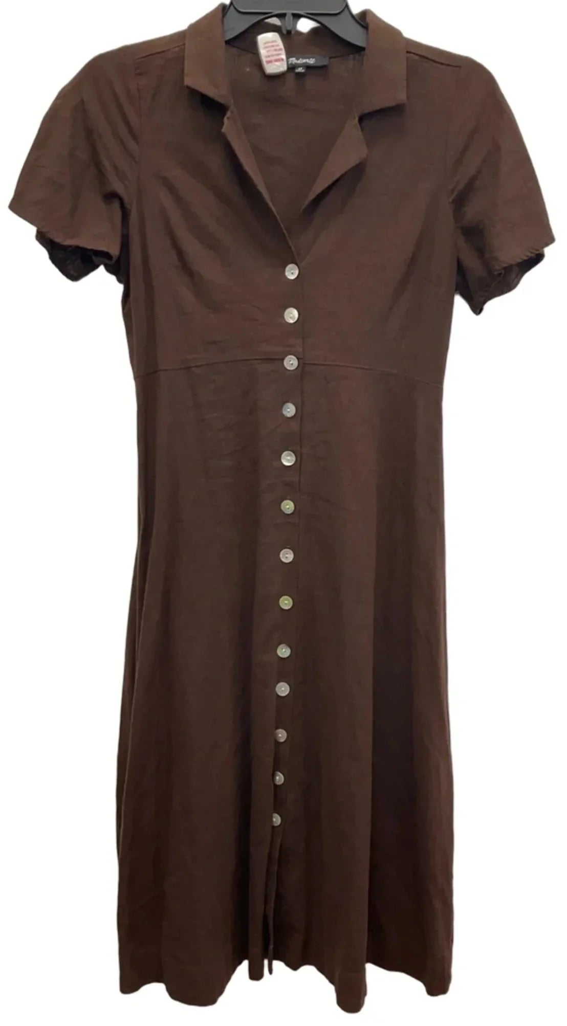 Dress Casual Maxi By Madewell In Brown, Size: Sp