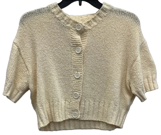 Cardigan By J. Crew In Cream, Size: S
