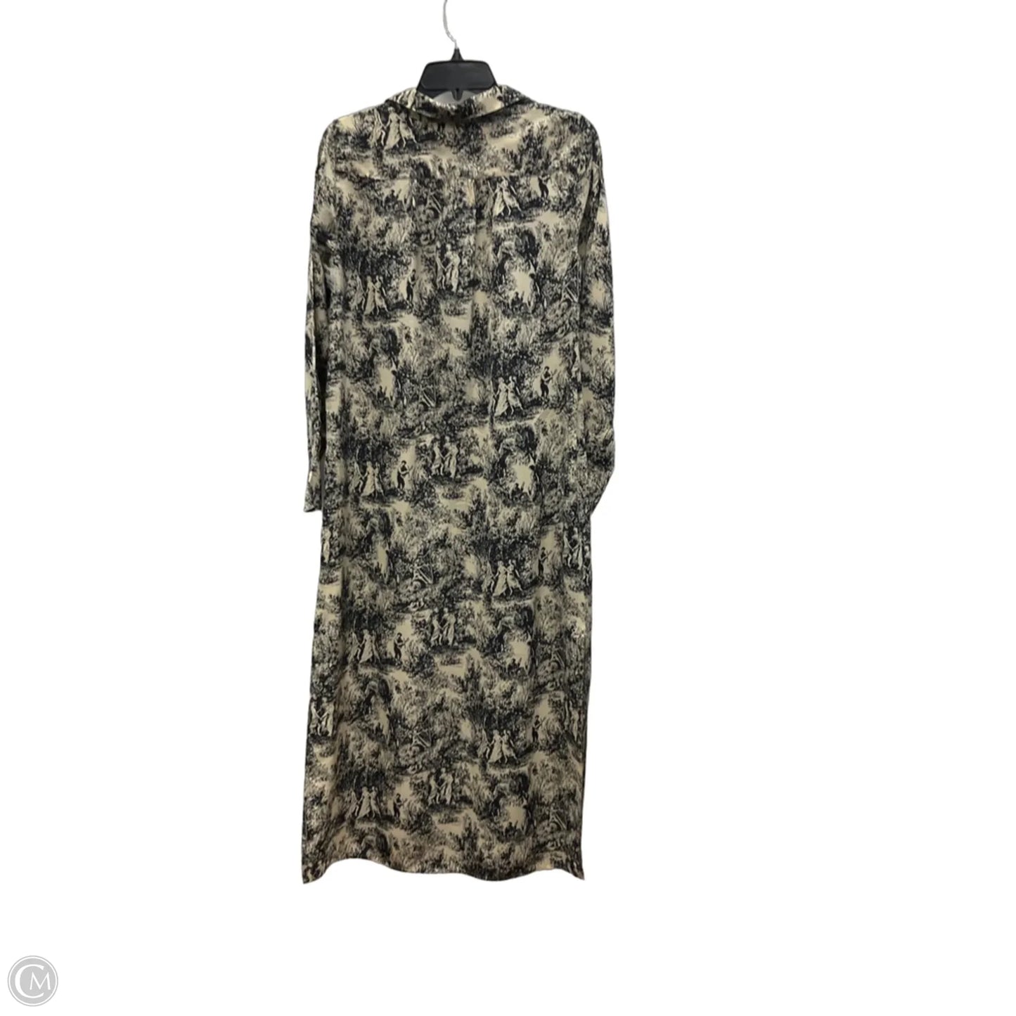 Dress Casual Maxi By J. Crew In Black & Cream, Size: Xs