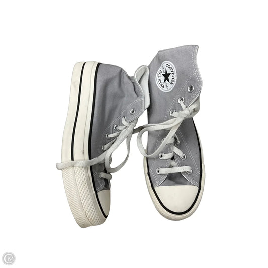 Shoes Sneakers By Converse In Grey & White, Size: 8.5