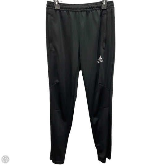 Athletic Pants By Adidas In Black, Size: M