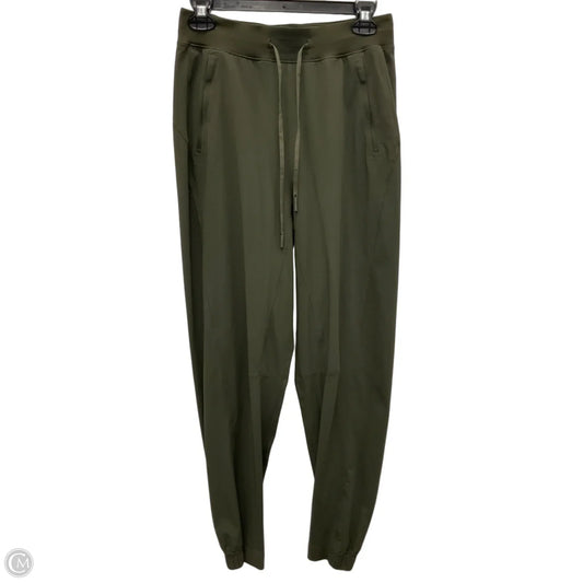 Athletic Pants By Lululemon In Green, Size: S