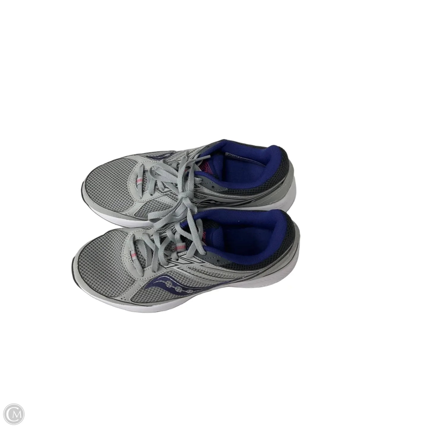 Shoes Athletic By Saucony In Grey & Purple, Size: 9.5