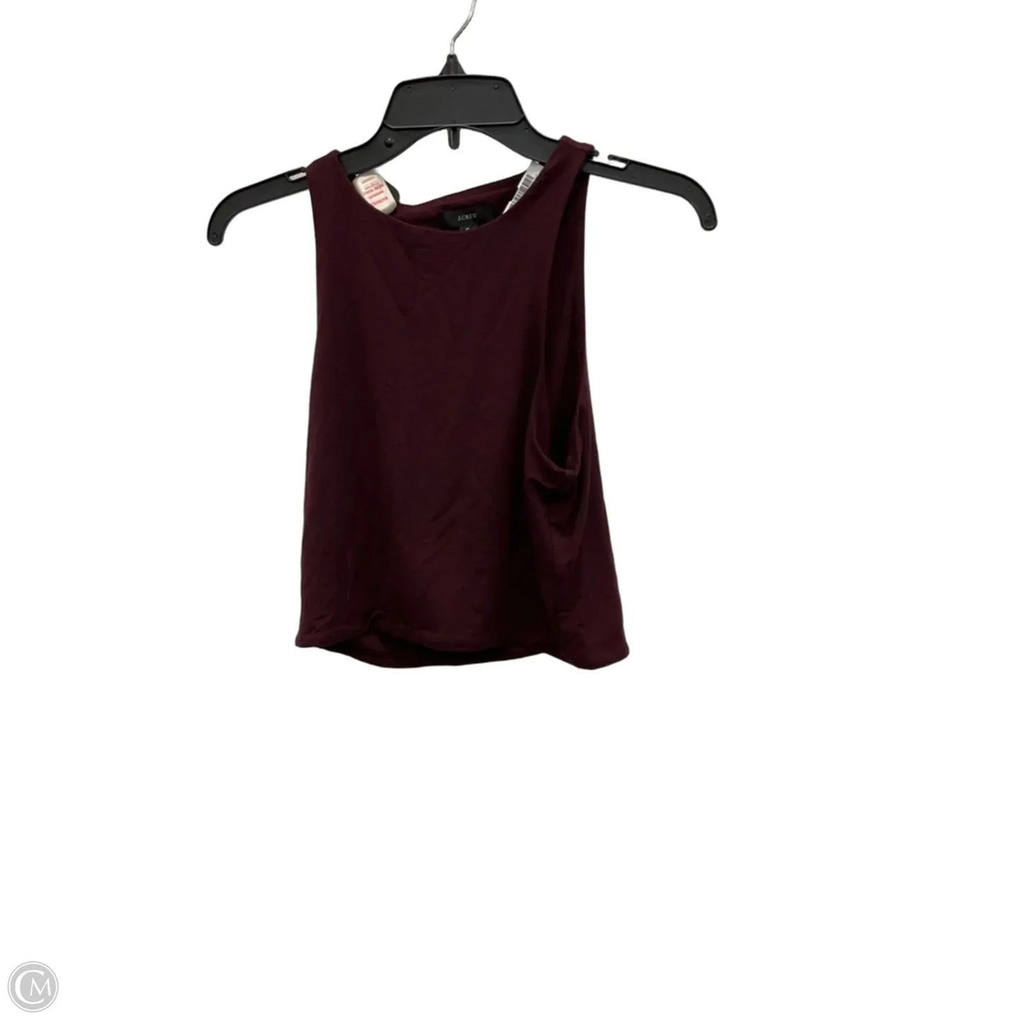 Athletic Tank Top By J. Crew In Maroon, Size: M