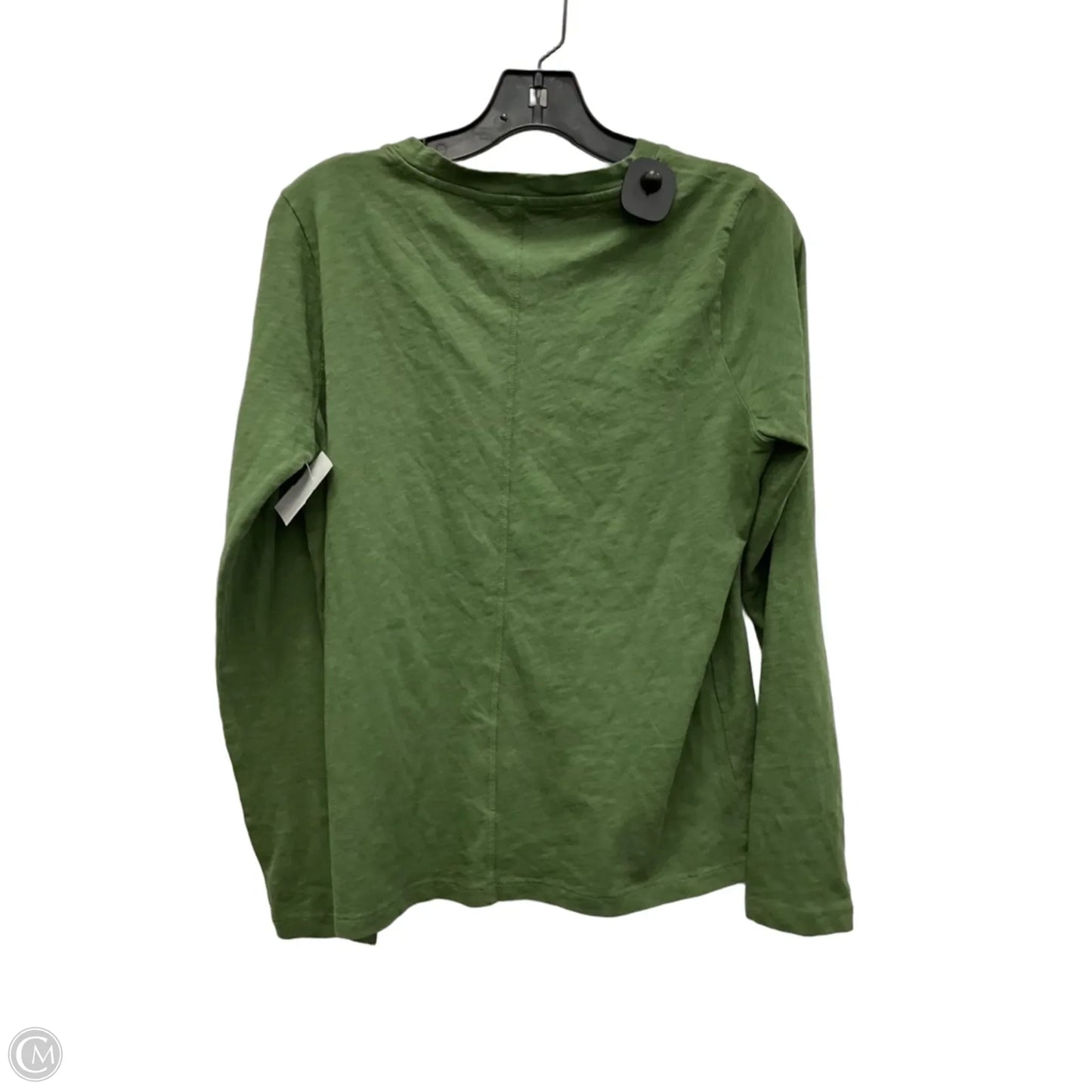 Top Long Sleeve Basic By J. Crew In Green, Size: M