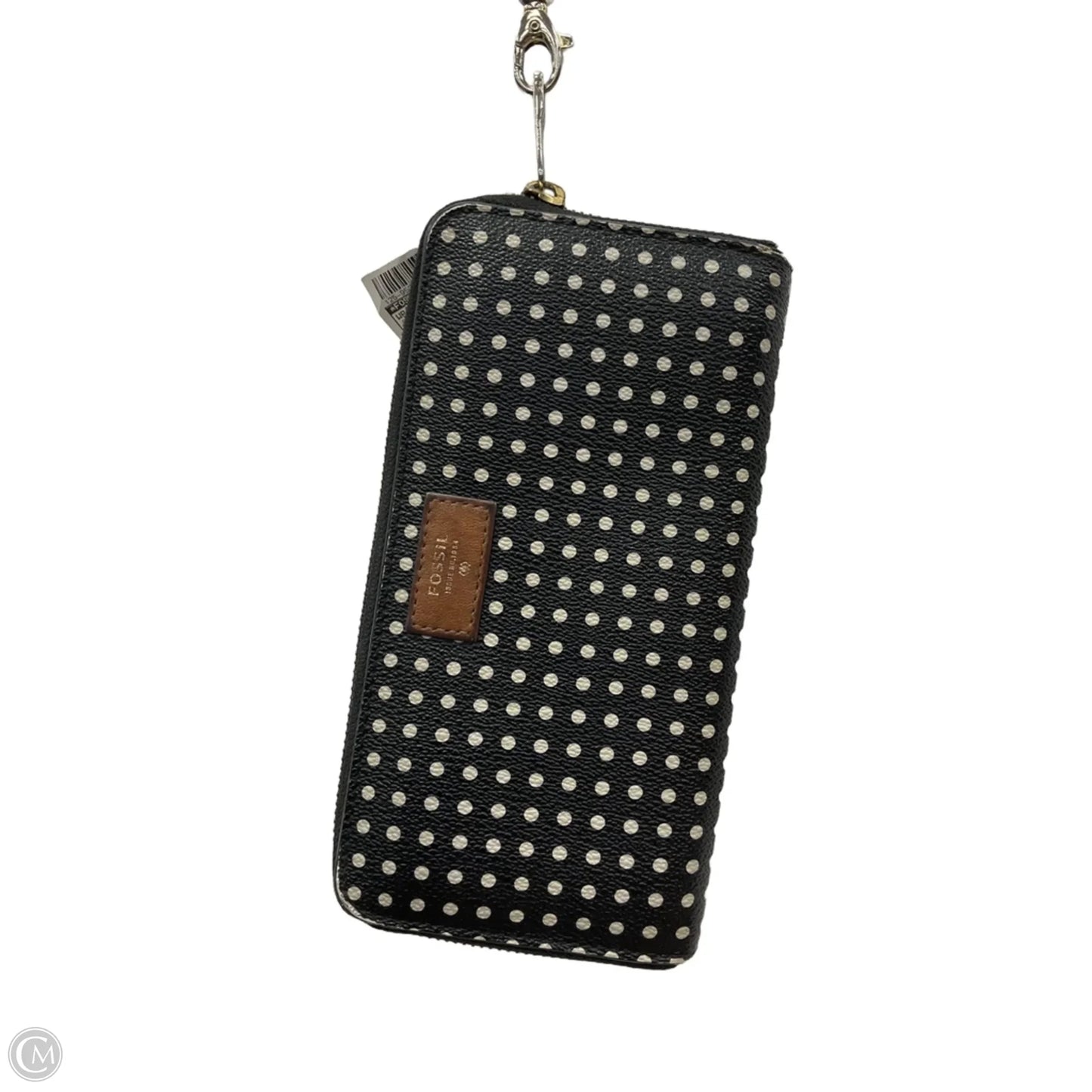 Wristlet Leather By Fossil, Size: Small