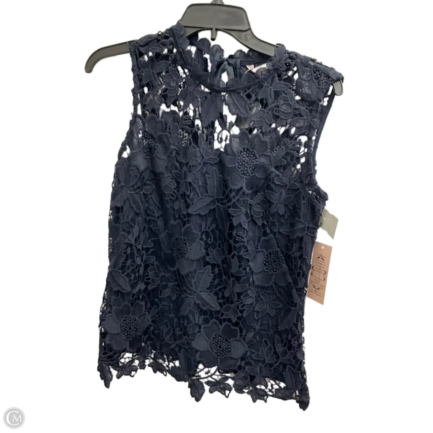 Top Sleeveless By Nanette Lepore In Navy, Size: S
