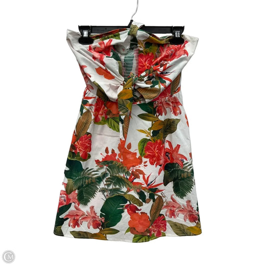Dress Party Short By Gianni Bini In Floral Print, Size: 2