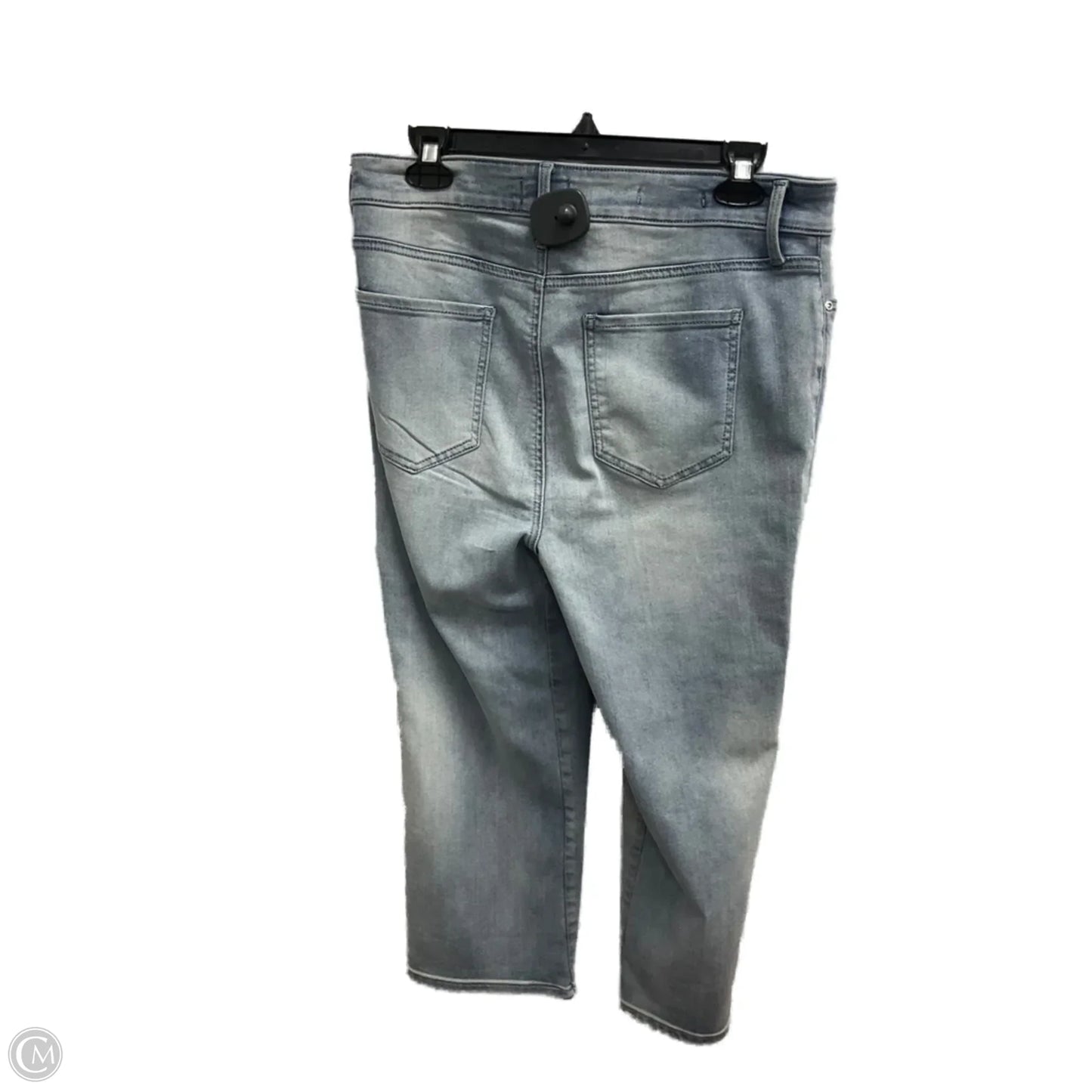 Jeans Straight By Not Your Daughters Jeans In Blue Denim, Size: 10