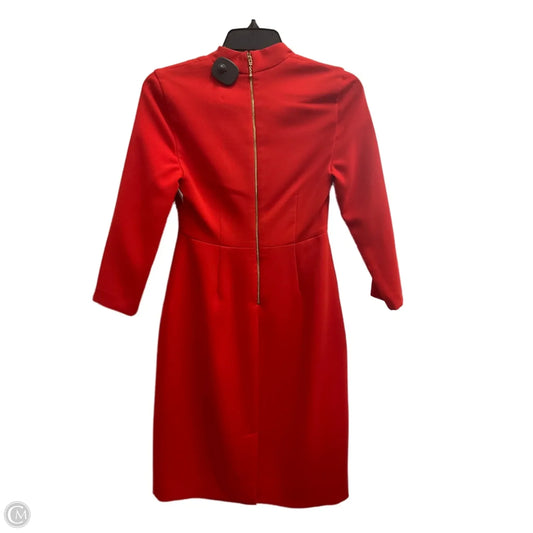 Dress Designer By Kate Spade In Red, Size: 0