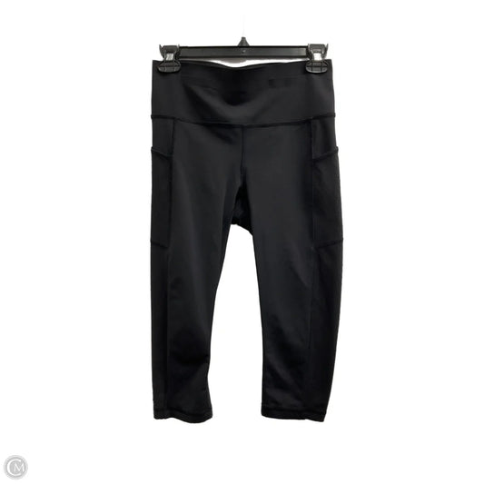 Athletic Capris By Lululemon In Black, Size: 6