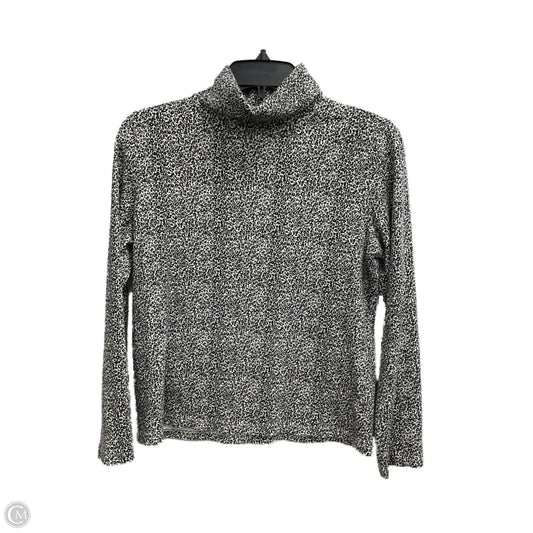 Top Long Sleeve By Liz Claiborne In Animal Print, Size: M
