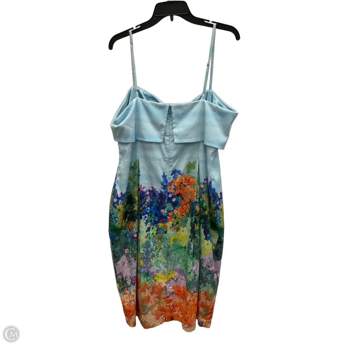 Dress Party Short By Anthropologie In Floral Print, Size: Xl