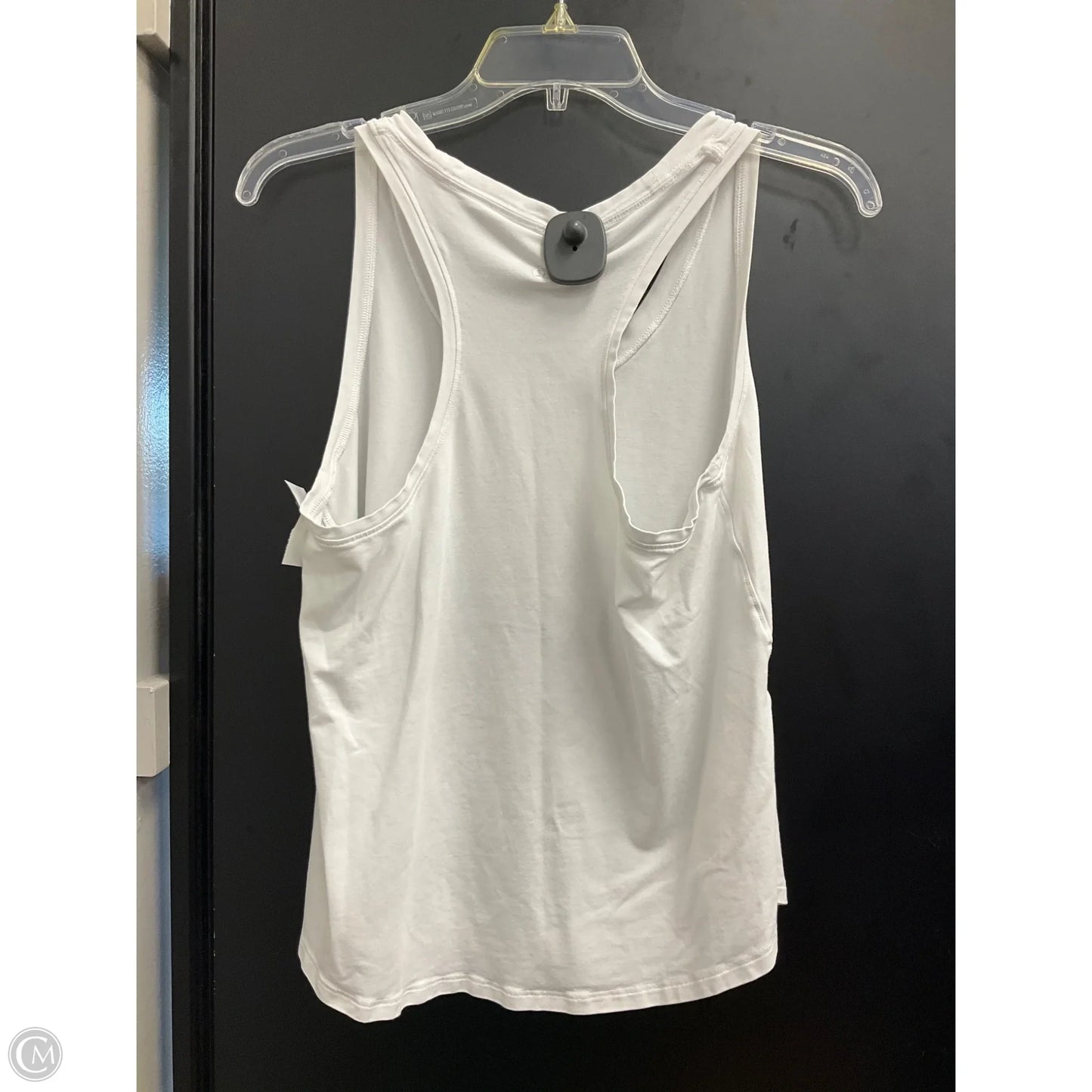 Athletic Tank Top By Lululemon In White, Size: 8