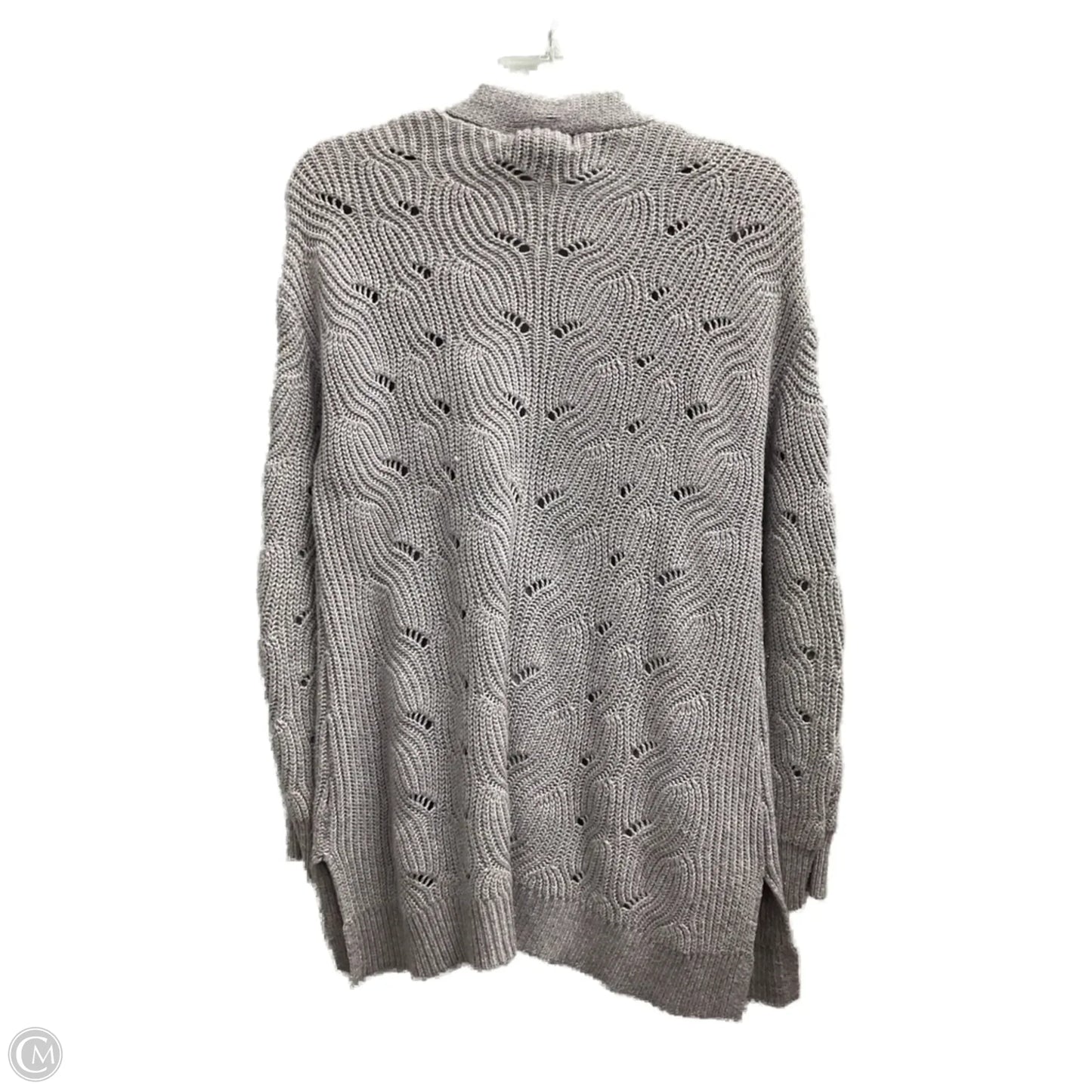 Cardigan By Liz Claiborne In Purple, Size: L