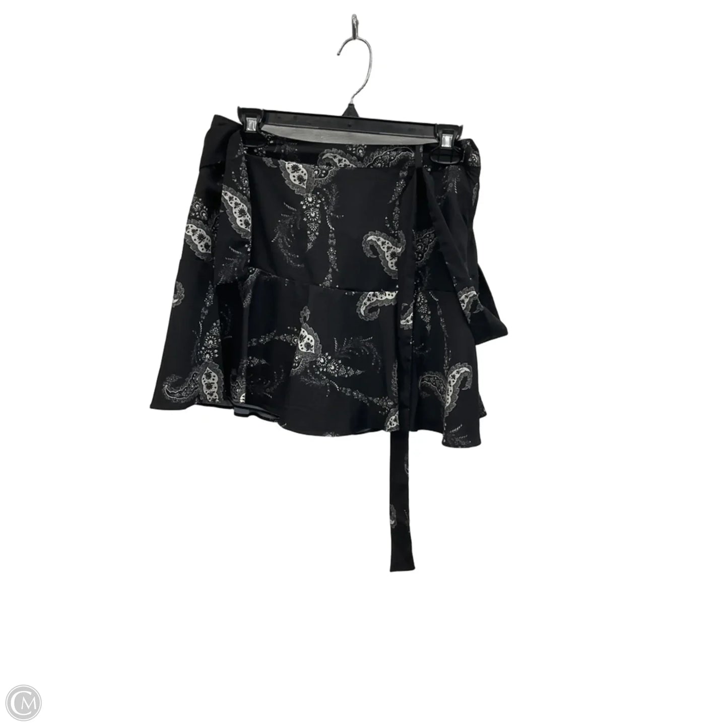 Skirt Designer By All Saints In Black & Grey, Size: 6