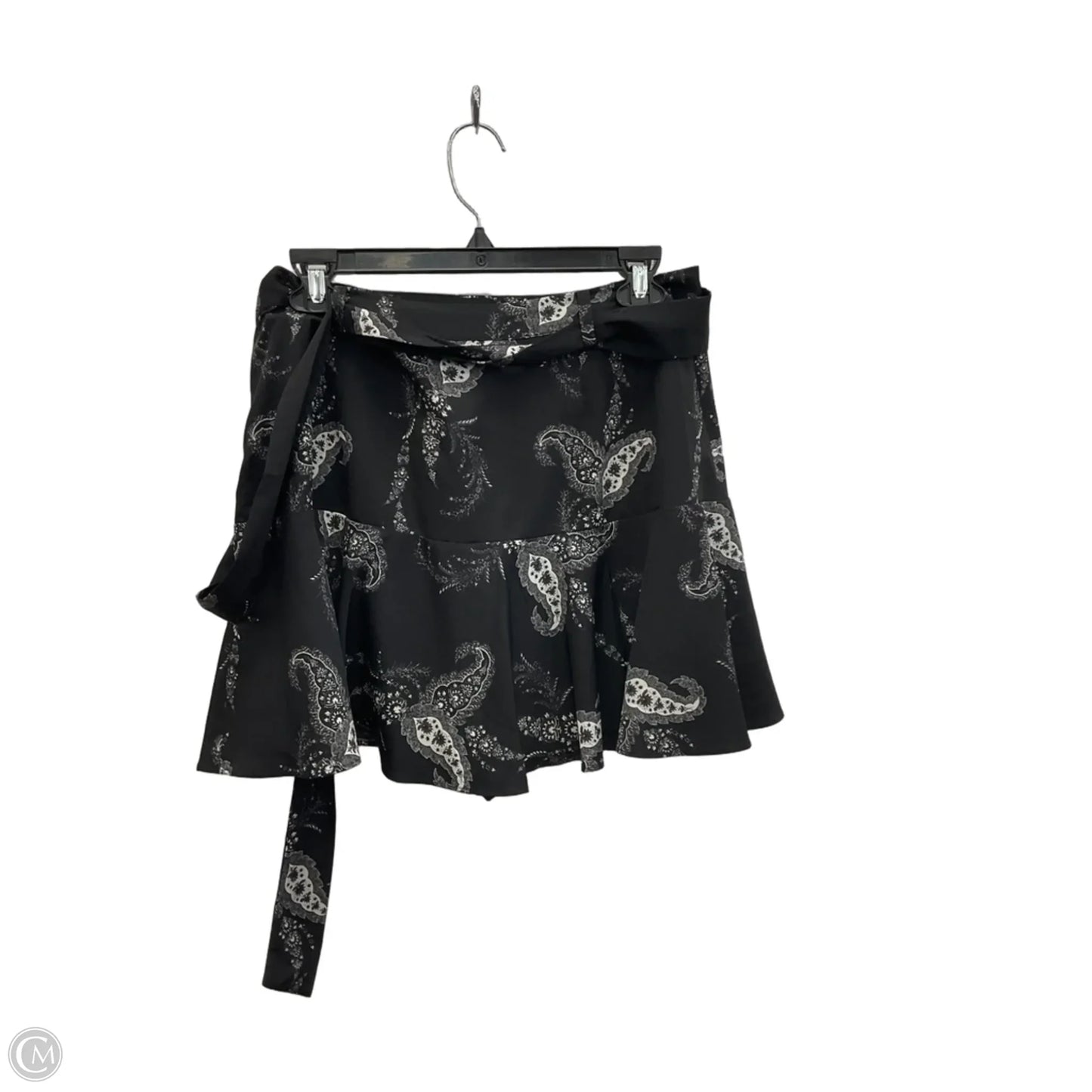 Skirt Designer By All Saints In Black & Grey, Size: 6