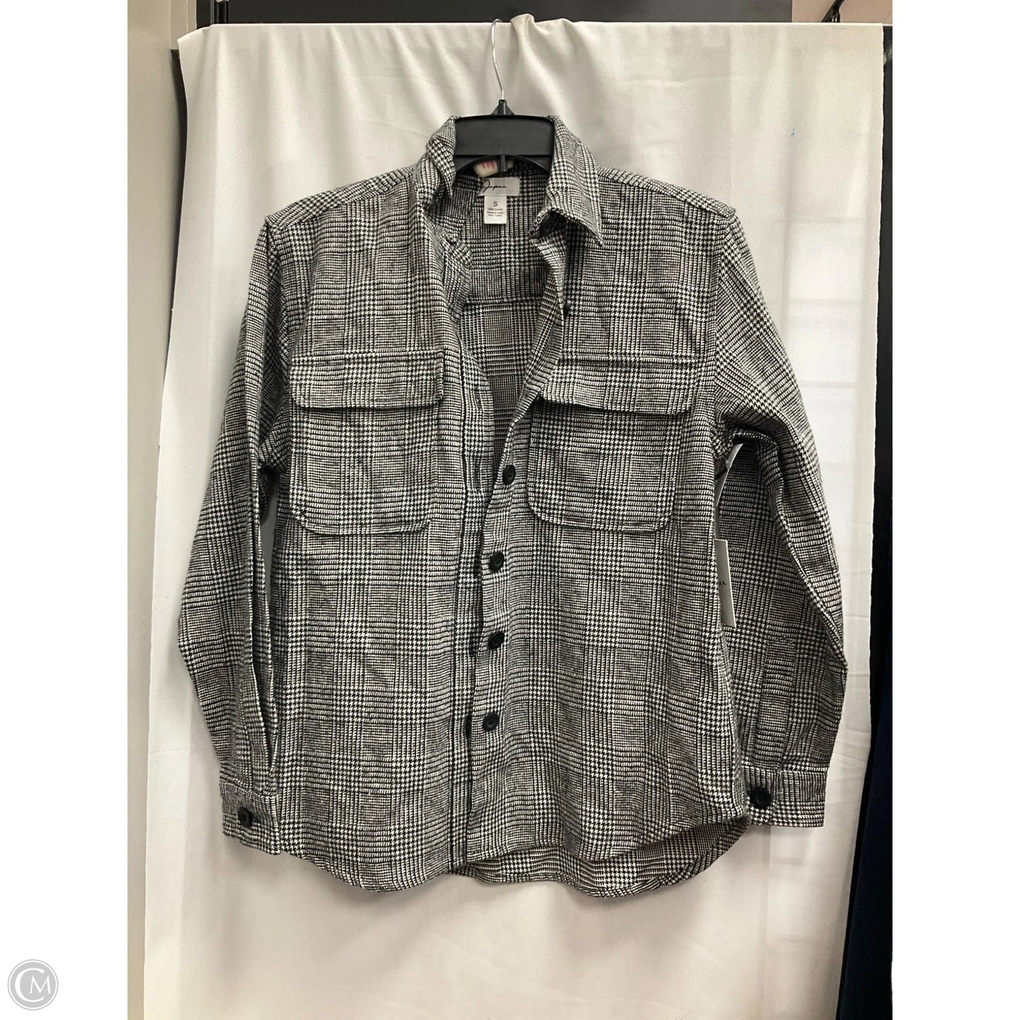 Blazer By Japna In Black & White, Size: S