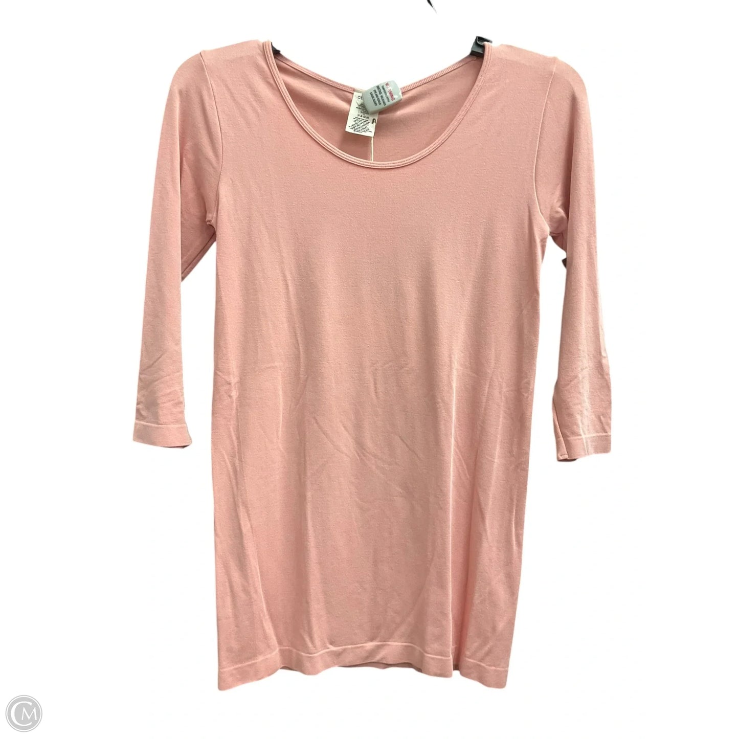 Top Long Sleeve Basic By Clothes Mentor In Pink, Size: Osfm