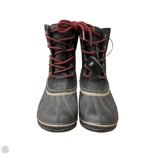 Boots Snow By Sorel In Black, Size: 9