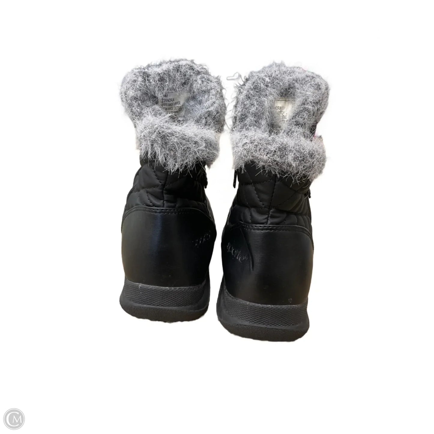 Boots Snow By Sporto In Black, Size: 9