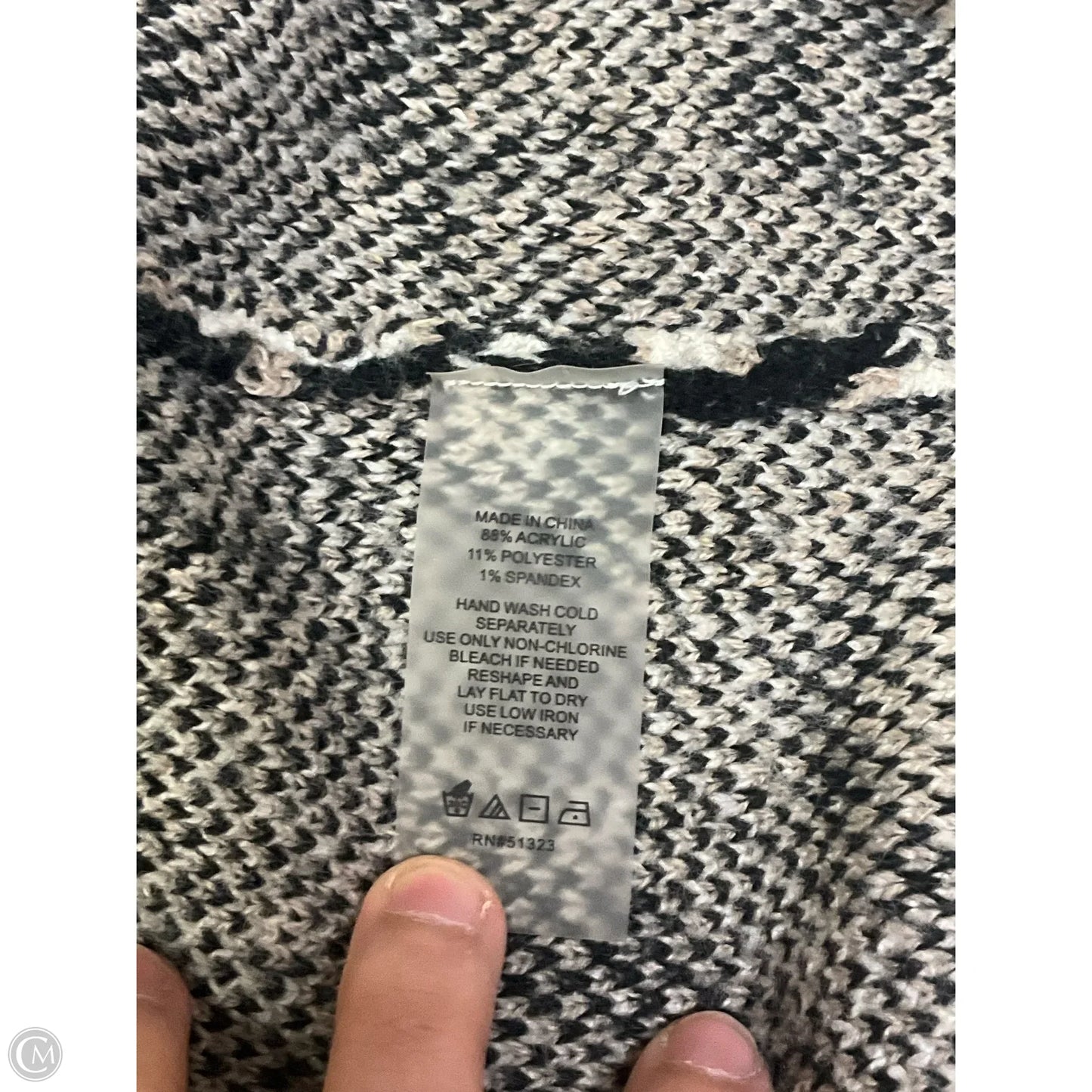 Sweater By Vince Camuto In Animal Print, Size: L