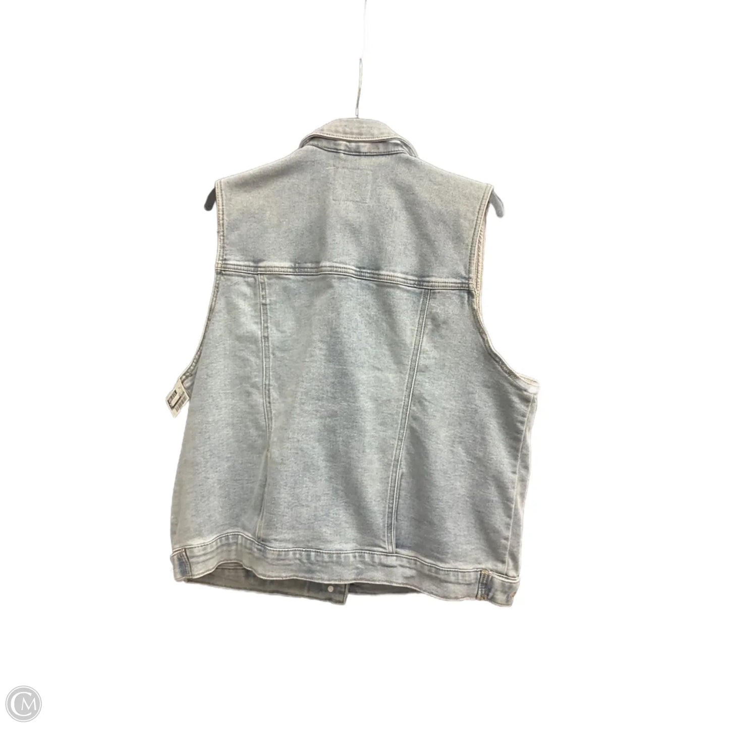 Vest Other By Kensie In Blue Denim, Size: Xl