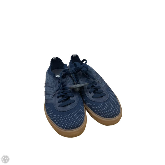 Shoes Sneakers By Adidas In Blue & Brown, Size: 8.5