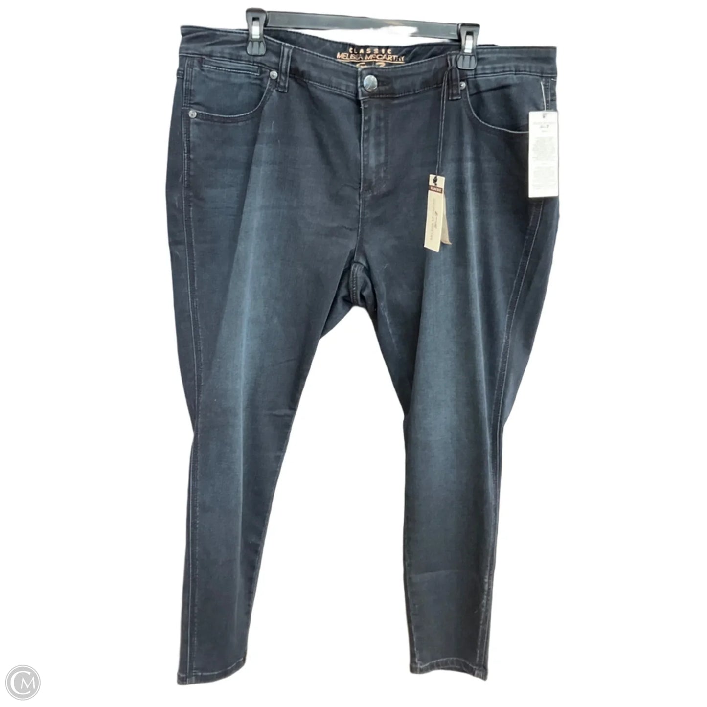 Jeans Jeggings By Seven 7 In Blue Denim, Size: 20