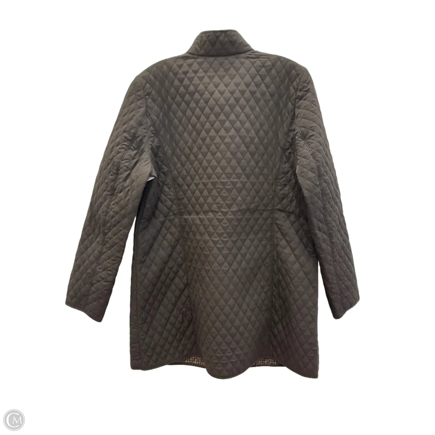 Jacket Shirt By J. Jill In Brown, Size: M