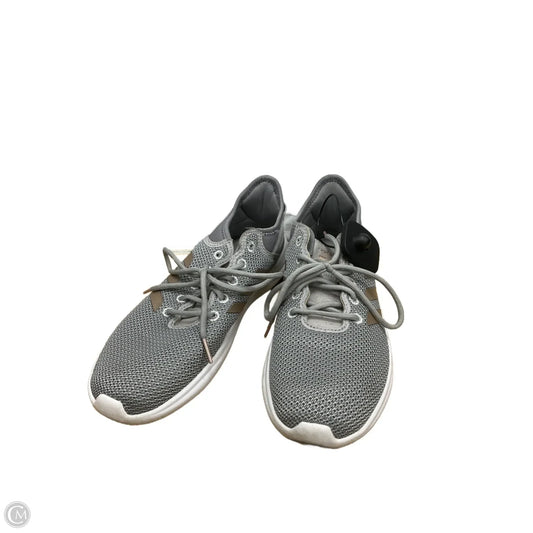 Shoes Athletic By Adidas In Grey, Size: 8