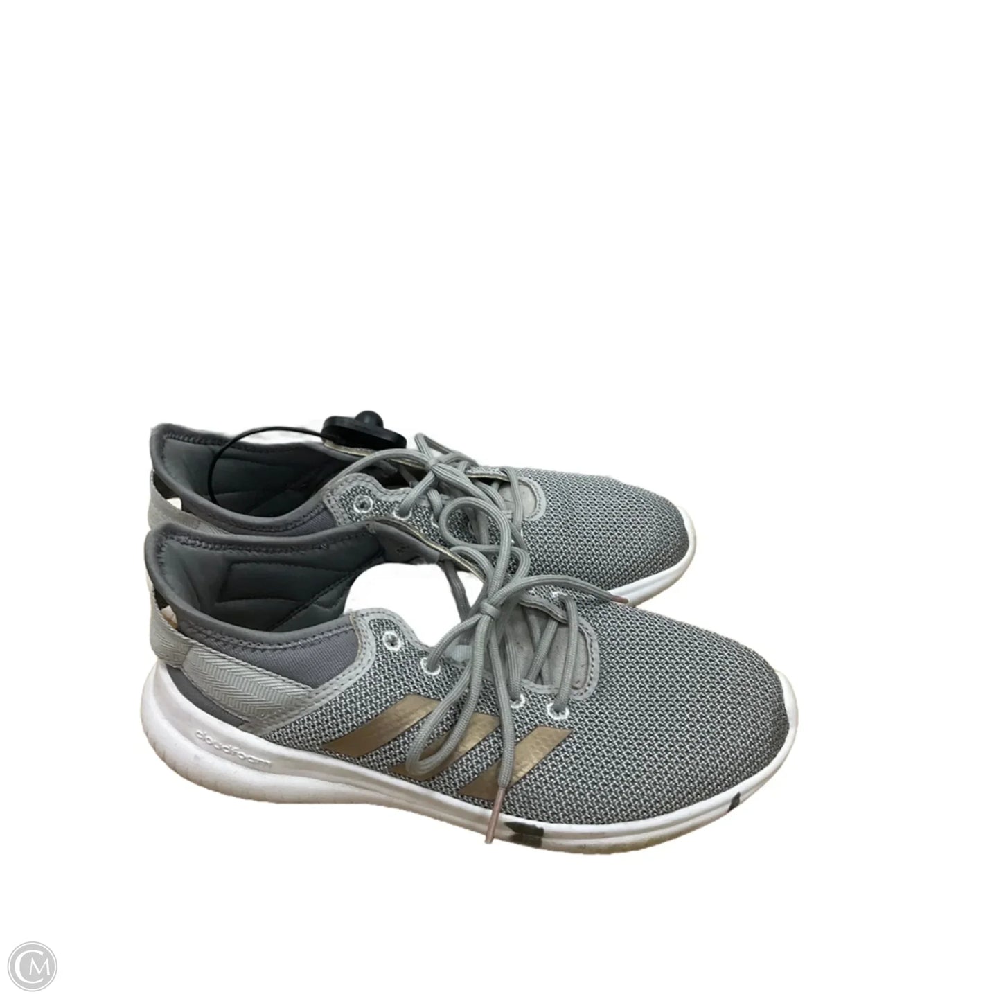 Shoes Athletic By Adidas In Grey, Size: 8