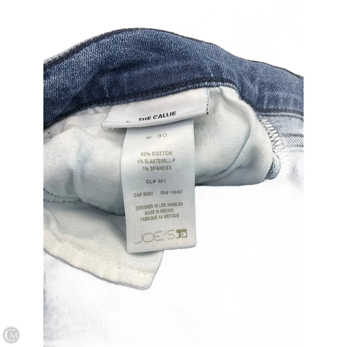 Jeans Boot Cut By Joes Jeans In Blue Denim, Size: 10