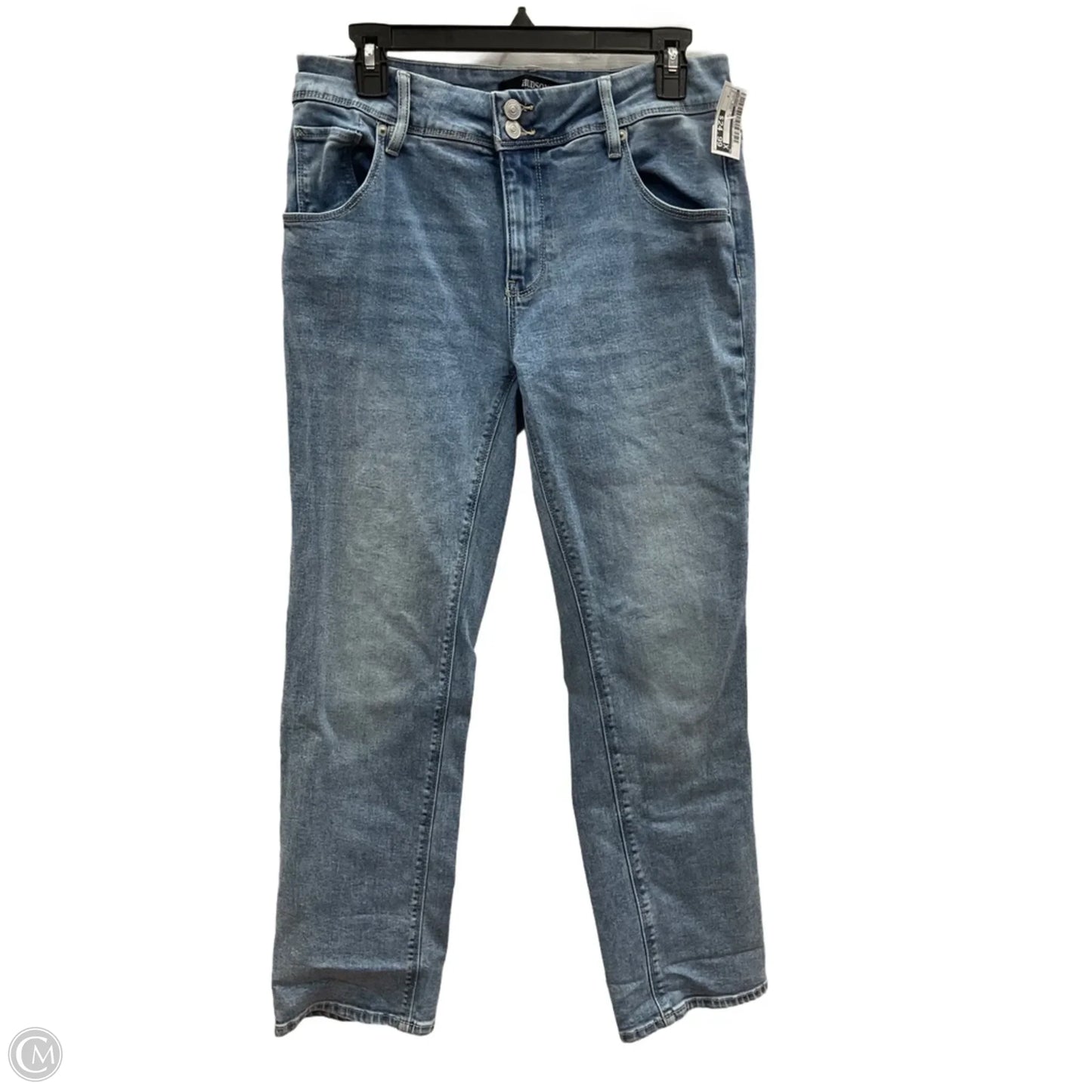 Jeans Boot Cut By Hudson In Blue Denim, Size: 8