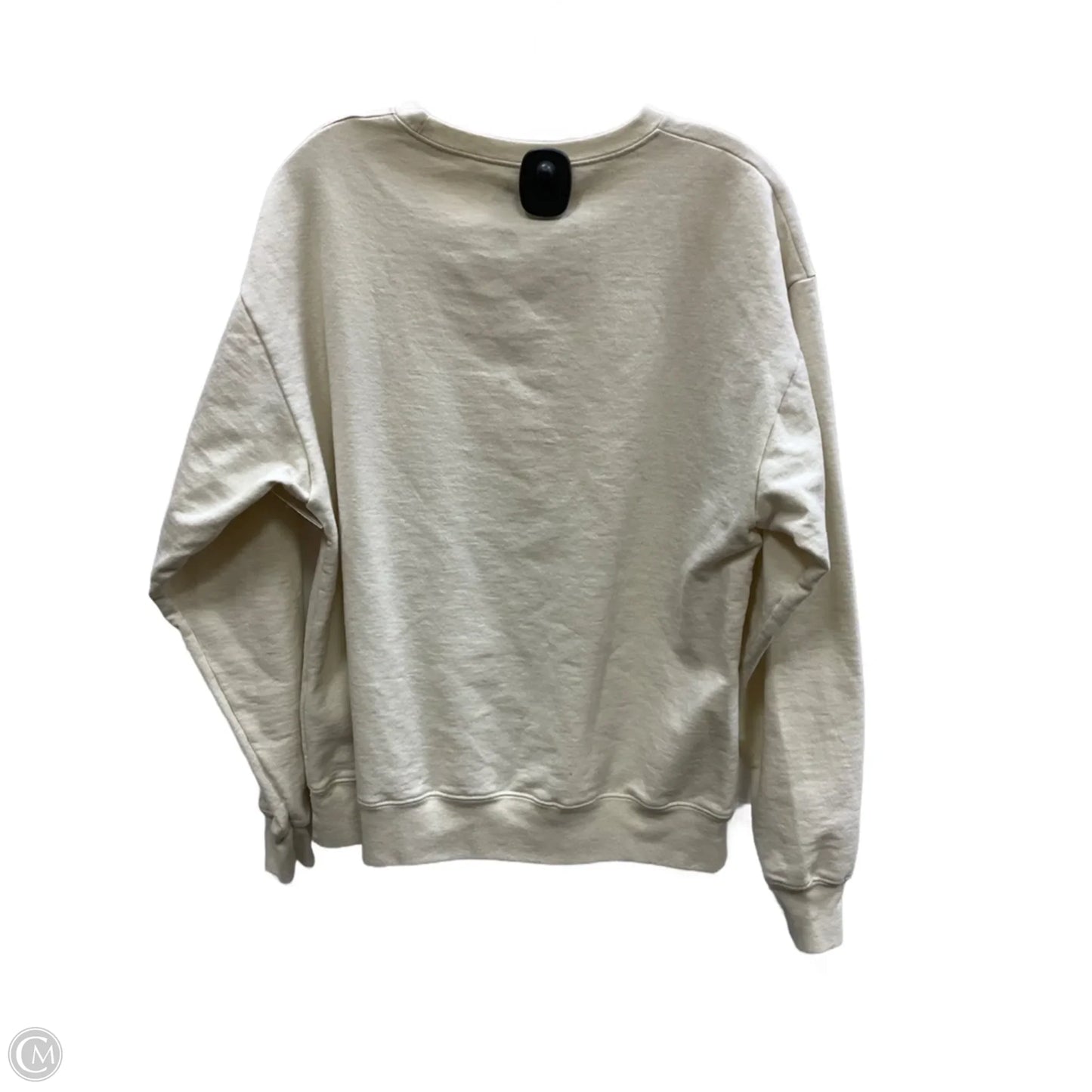 Top Long Sleeve By Disney In Cream, Size: M