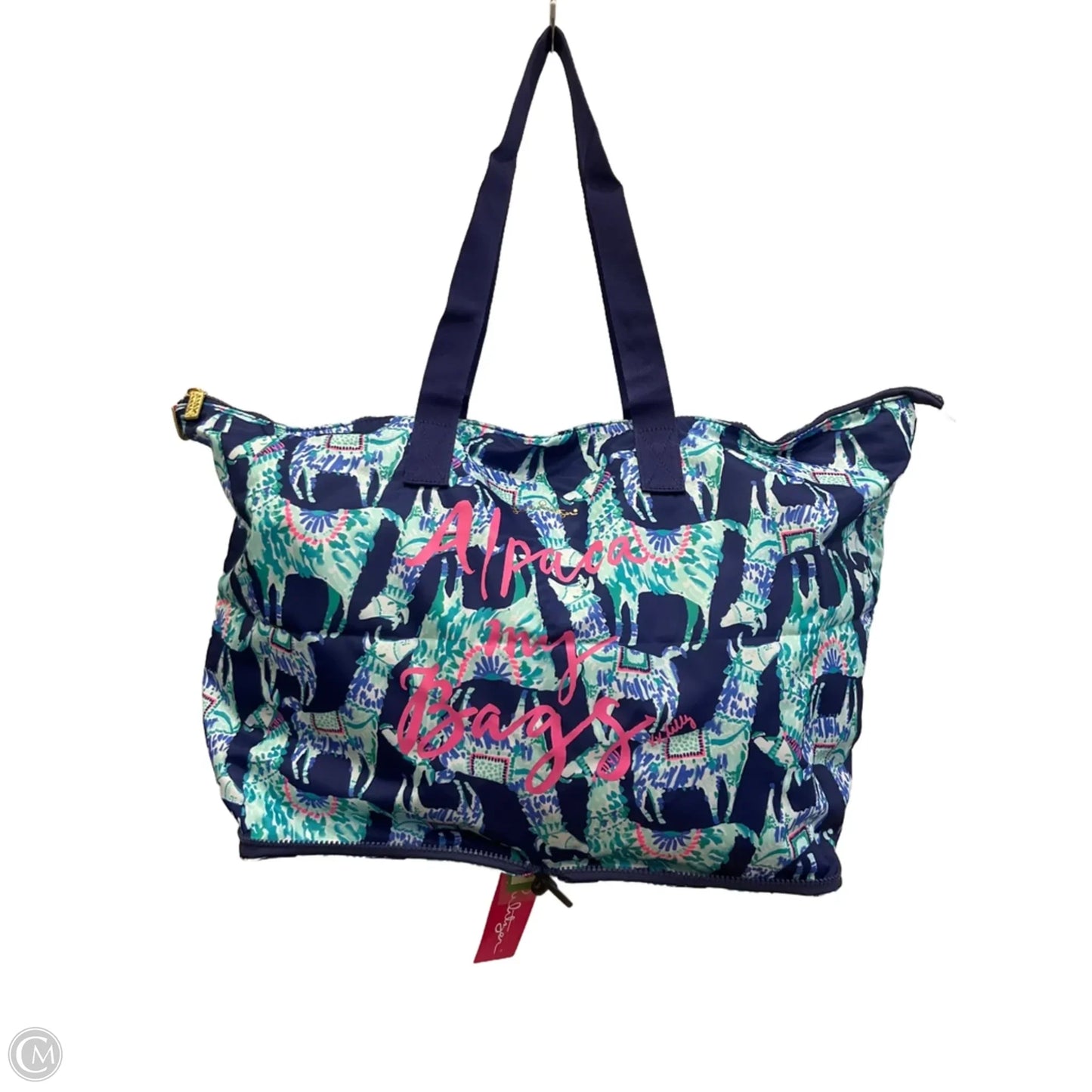 Tote Designer By Lilly Pulitzer, Size: Medium