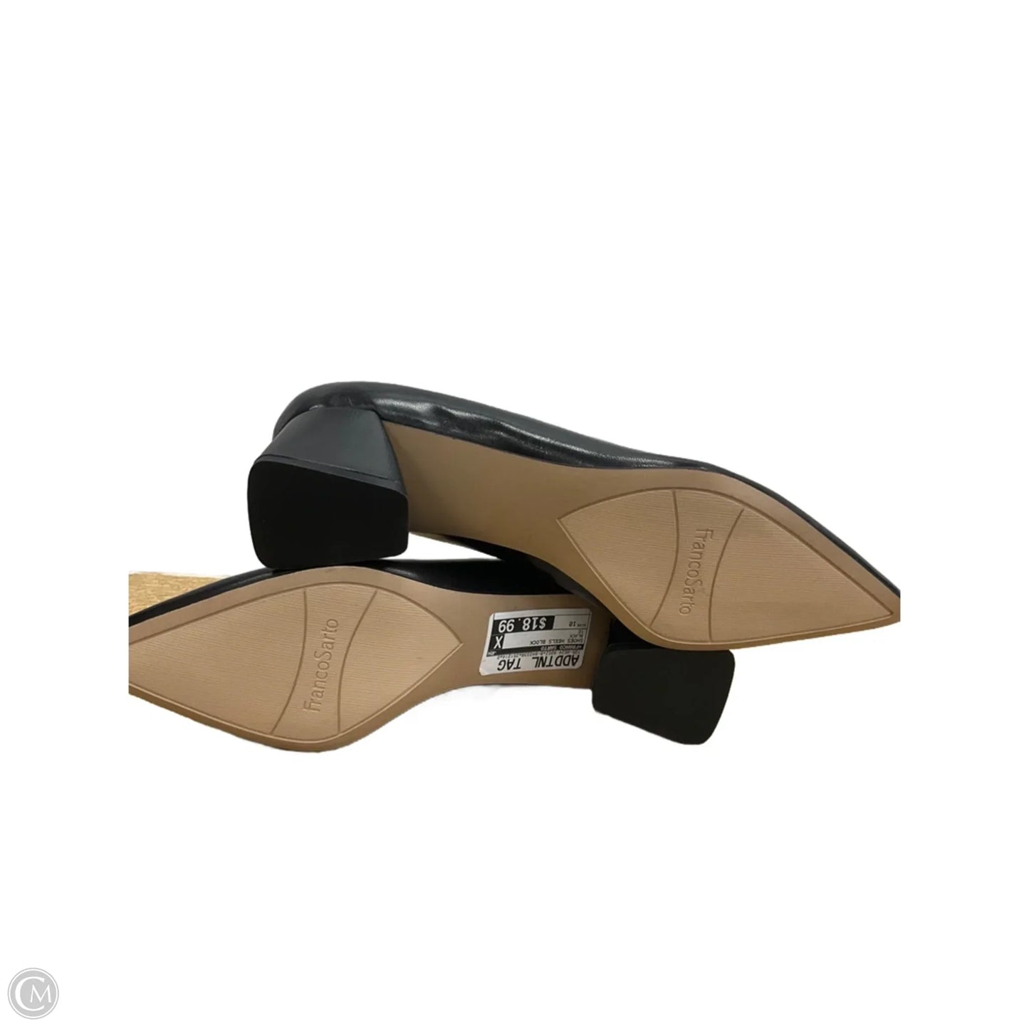 Shoes Heels Block By Franco Sarto In Black, Size: 10