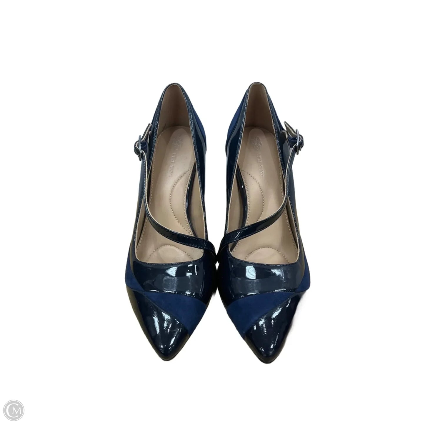 Shoes Heels Block By Cmf In Navy, Size: 7