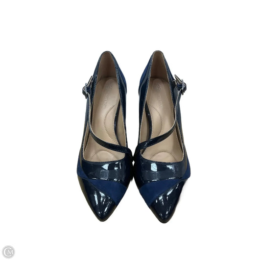 Shoes Heels Block By Cmf In Navy, Size: 7