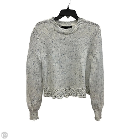 Sweater By French Connection In Blue & White, Size: Xs